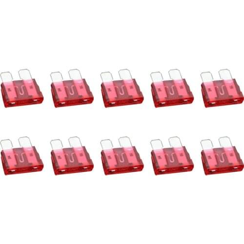 10A Medium size Auto fuse, Automotive Fuses Blade,The fuse Insurance insert The insurance of xenon lamp piece Lights Fuse