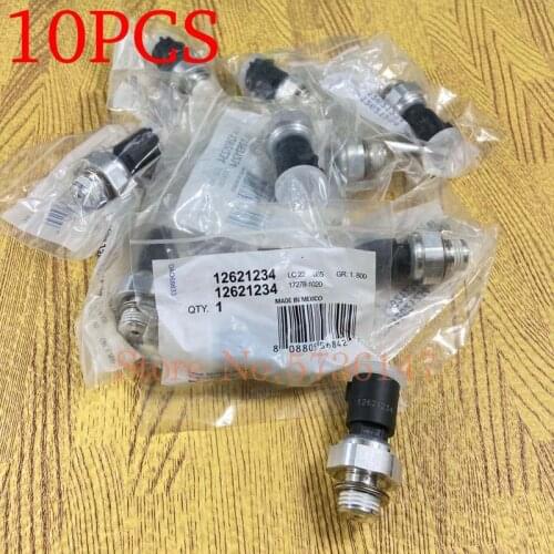 10PCS Oil Pressure Sensor Switch For Buick Chevrolet Silverado Suburban Impala Hummer GMC Cadillac CTS Pontiac OEM# 12621234