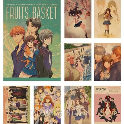 5d Diy Diamond Painting Vintage Fruits Basket Anime Poster Cross Stitch Diamond Mosaic Embroidery Handmade Art Home Decor Gift
