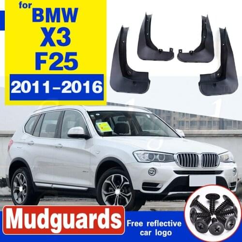 FIT FOR BMW X3 F25 2011 2012 2013 2014-2016 MOLDED MUDFLAPS MUD FLAP SPLASH GUARD MUDGUARDS FRONT REAR FENDER ACCESSORIES