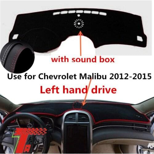 TAIJS Factory Classic Leather Car Dashboard Cover For Chevrolet Malibu 2012 2013 2014 2015 Left hand drive