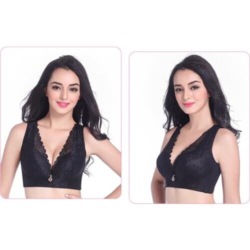 Women Lace Bralette Bra Plus Size bra tops A B C D DD E F 34 36 38 40 42 44 Sexy Lingerie Full Cup Underwire Floral Mesh