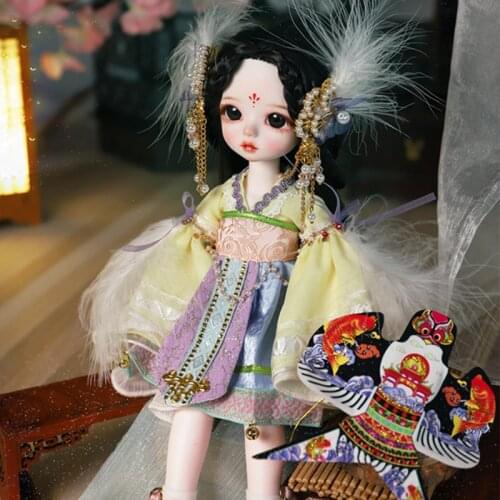 DBS DREAM FAIRY Doll 1/6 BJD Name by Kite mechanical joint Body With makeup Including hair eyes clothes girls SD