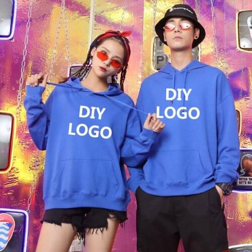 Custom logo Hoodies For Group Team Printied With Your Own Band Artwork Photo Men Womens Casual Street Wear Male Sweatshirt Tops