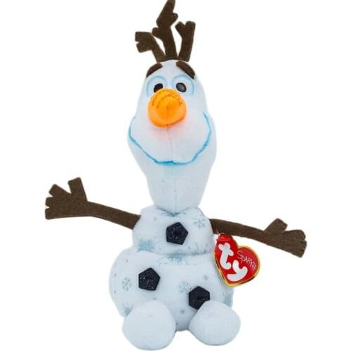 New 6 inch 15 cm Ty big eyes stuffed peas stuffed animal soft snowman collection doll boy girl child birthday christmas gift