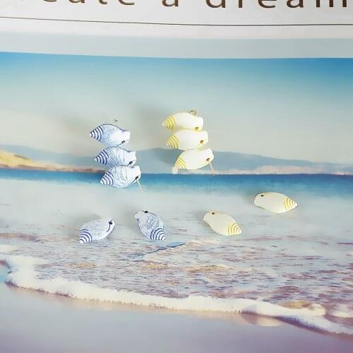 Retro Ocean Series Conch Beaded DIY Handmade Jewelry Earrings Accessories Material