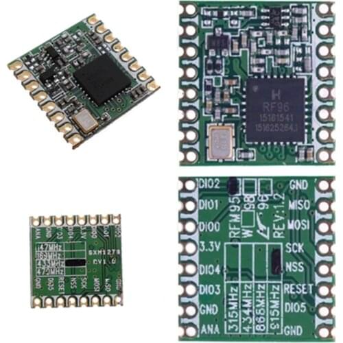 RFM95 RFM95W RFM96W RFM98W 433/868/915MHZ wireless transceiver module HopeRF ORIGINAL FCC / ROHS / ETSI / REACH Certificated