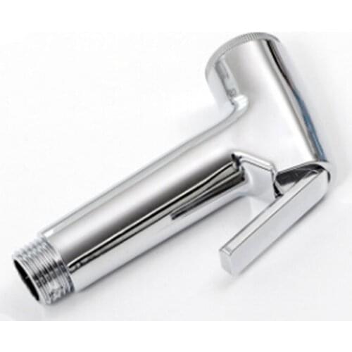 Stainless Steel Bathroom Toilet Hand-held Booster Spray Gun Small Shower Water Saving Bathroom Spray Bathroom Shower Head