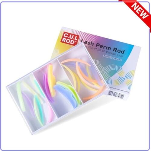 SEXYGO Wholesale PLUS Silicone Pad Bigudies Original Lash Lifting Kits Perm Rod C.U.L Rod 16 Pairs Per Box Lash Supplies Beauty