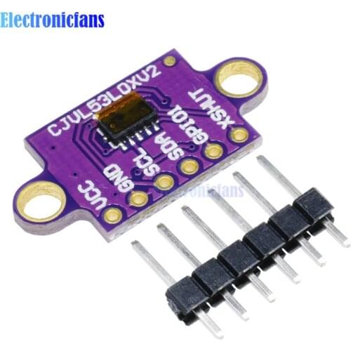 VL53L0X GY-VL53L0XV2 I2C IIC Time-of-Flight (ToF) Laser Ranging Sensor Breakout 940nm Laser Distance Module