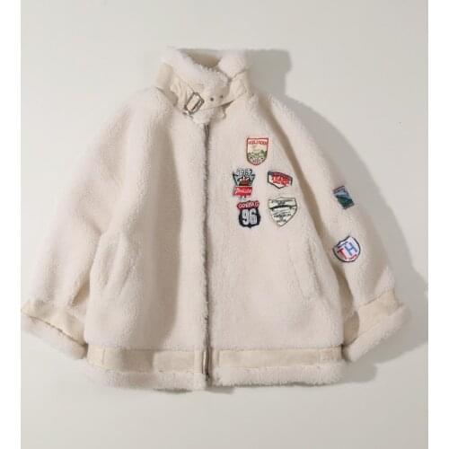 2020 Fashion Sweet Wool Particles Wool Blends Real Fur Coat Jackets for Women Coats Women Coats and Jackets Winter