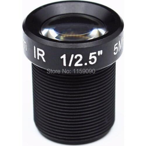 100X 10 X New 1/2.5" IR Board HD 12mm 5mp Angle CCTV Lens M12 for Security Camera