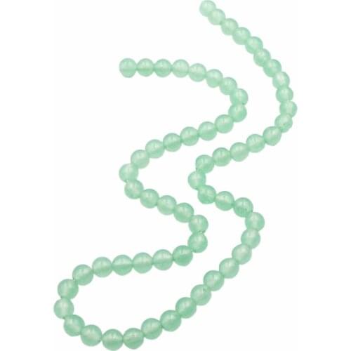 6mm Natural Stone Jades Round Loose Beads for Jewelry Making Crystal Jaspers Spacer Beads DIY Necklace Bracelet Findings 15"B21
