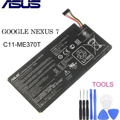 ASUS C11-ME370T Original Battery For ASUS ME370T ME3PNJ3 GOOGLE NEXUS 7 Table PC Laptop battery Wifi + 3G Version 4270mAh