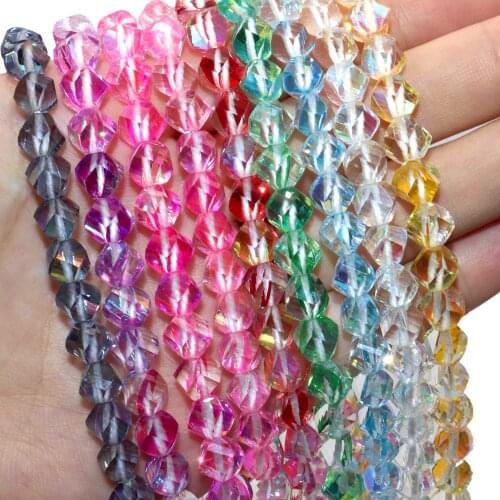 Wholesale 6 8 10mm Faceted Austrian Crystal Beads Round Ball Shape Loose Spacer Beads For Jewelry DIY Making Bracelet Material