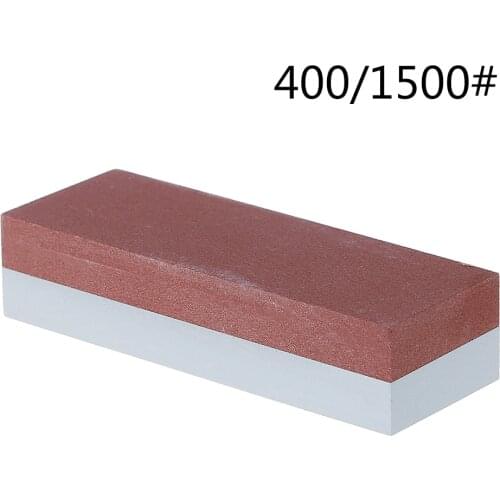 400# 1500# double side knife amolar sharpening pedra tool stone honing Grindstone Whetstone sharpener polish kitchen