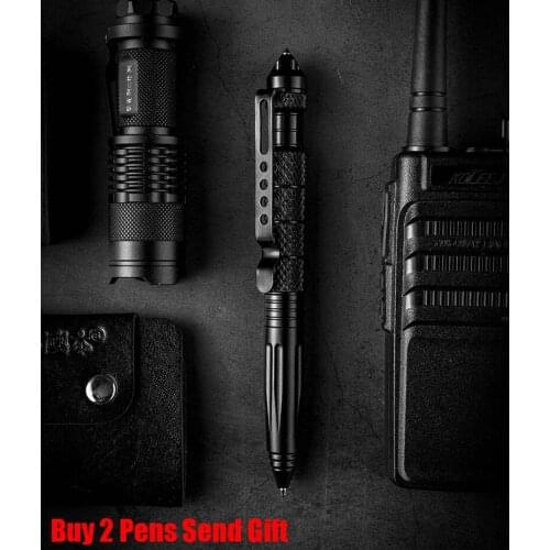 Classic Design Self Defence Metal Ballpoint Pen Nice Quality Window Break Business Writing Pen Buy 2 Pens Send Gift