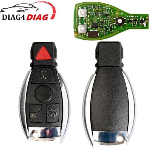 For Benz XHORSE VVDI BE Key Pro Smart Key Shell 3/4 Button with Logo Improved Version Remote Chip XHORSE VVDI Key Tool