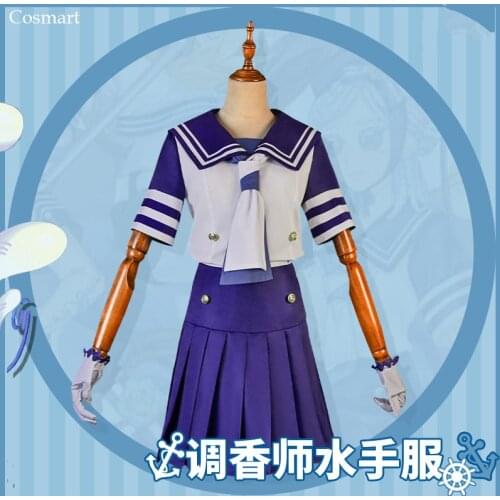 Game Identity V Vera Nair Oceangoing Voyage Day Sailor Uniform Cosplay Costume Carnival Halloween Party Suit For Men New