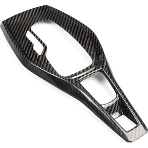 Carbon Fiber Car Gear Shift Panel Cover Trim Sticker for Chevrolet Camaro 2016 2017 2018 2019