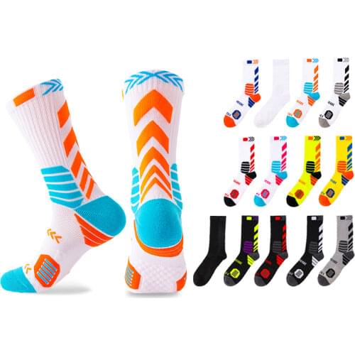 3 Pairs High Quality Sports Socks Breathable Racing Cycling Running Socks Outdoor Men and Womens Basketball Socks