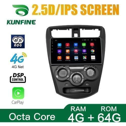 Octa Core Android 10.0 Car DVD GPS Navigation Player Deckless Car Stereo for Perodua Axia Car 2015 Radio WIFI Headunit