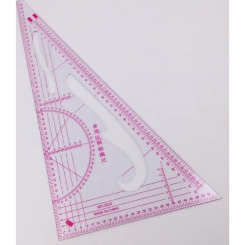 Clothing 1: 3 1: 4 1: 5 Share 90 degrees Triangular scale ruler 2 parts