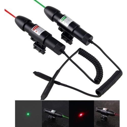 Hunting Riflescope Red/Green Laser Dot Sight Scopes Rifle Tactical Pistol Outdoor Hunting Laser Shot Adjustable Sight Scope