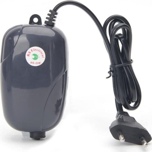 Drop Ship High Energy Efficient Aquarium Oxygen Fish Air Pump Tank Super Silent EU Plug 3W