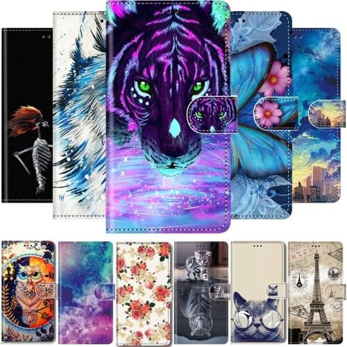 Luxury Leather Case For OPPO Realme C21 C3 C15 C17 6 7 8 X7 Pro 7i Cover Protect Flip Phone Case RealmeC21 RealmeC3 Realme8 Pro