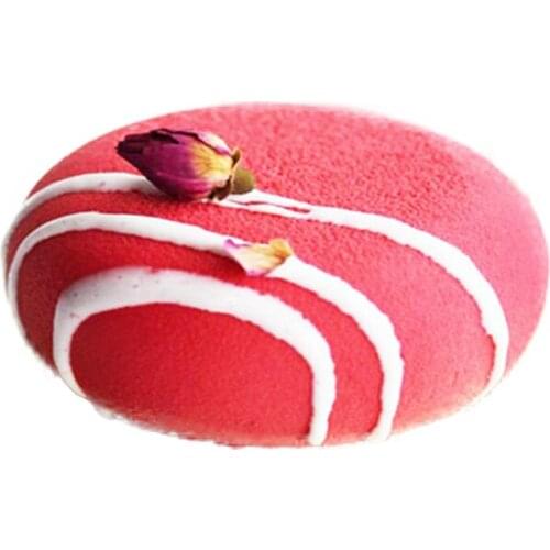 Silicone Mold Spiral Oblate Shaped Mousse Dessert Baking Form Tray Chocolate Pudding Moulds Cake Fondant Decorating Tool