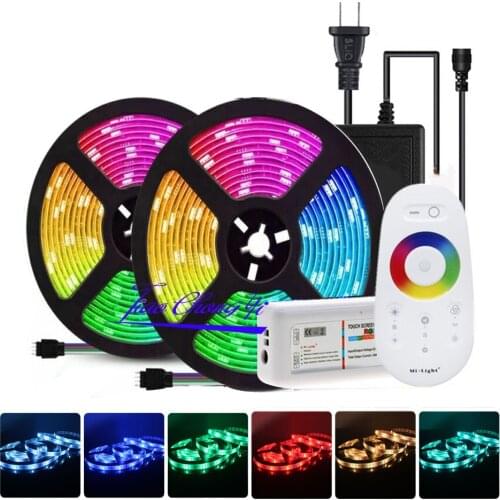 5050 LED Strip RGB / RGBW 5M 300LEDs LED Light Strip Color Changeable Flexible light Strip+2.4G Remote Controller+12V LED power
