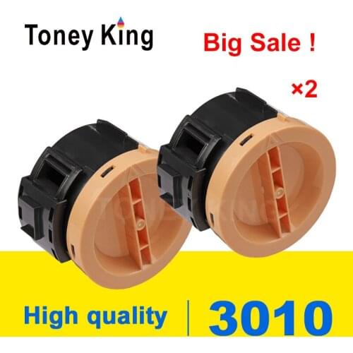 Toney King 2 PCS 3010 3040 Toner Cartridge Compatible for XEROX Phaser 3010 3040 WorkCenter 3045 printer 106R02182 106R02183