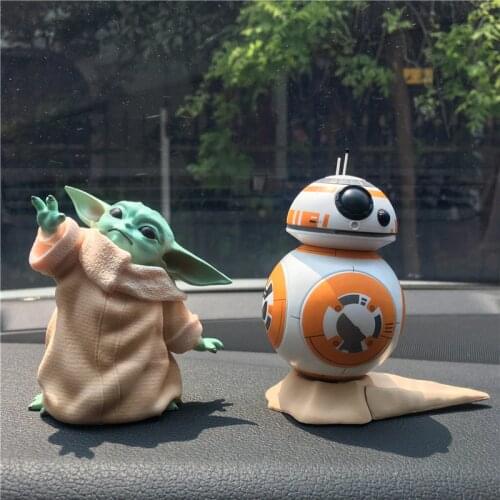 Car Decoration Star Wars Yoda Master Car Interior Decoration Ornaments Araba Aksesuar Car Accessories Interior Coche