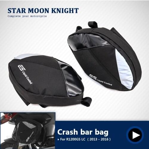 Motorcycle Frame Crash Bars Waterproof Bag Tool Placement Travel bag For BMW R1200GS R 1200 GS LC 2013 2014 2015 2016