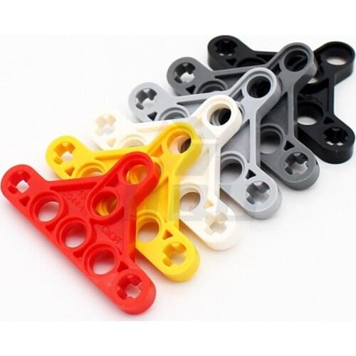 High-Tech Parts Triangle Thin Liftarm 99773 Off-Road Construction Vehicles Race Model EV3 Set Bulk Accessory MOC Building Blocks