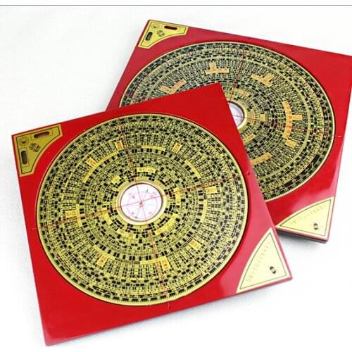 WW select size Copper Hong Kong Fengsheng Feng Shui compass high-precision bakelite by instrument integrated disk