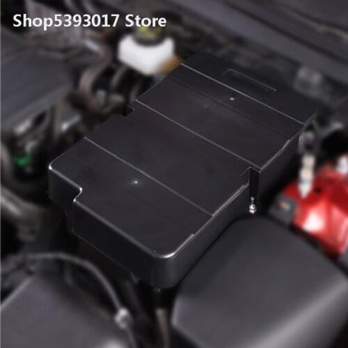 Car Battery Negative Protection Cover Engine Battery Interior Protection Box Cover for Mazda CX30 CX-30 2020 2021 Accessories