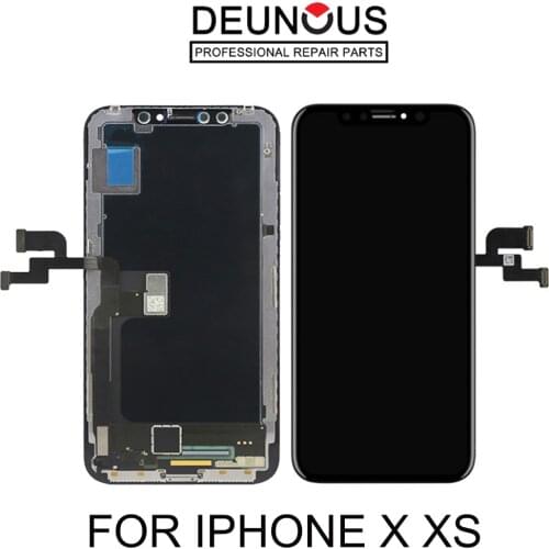For iPhone X oled LCD Display For IPhone XS AMOLED oled OEM Touch Screen With Digitizer Replacement Assembly Parts Black