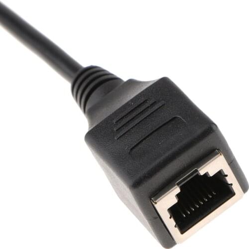 1 Pack Ethernet Cable Extend Cable Adapter RJ45 Female to Female Network Connector