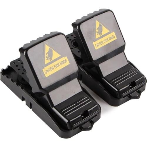 2PCS Reusable Rat Catching Mice Mouse Traps Mousetrap Bait Snap Spring Rodent Catcher Pest Control High Quality