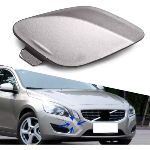 30795007 Front Bumper Tow Hook Eye Cap Cover Lid Fit For Volvo S60 2011 2012 2013