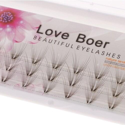 48PCS Individual Eyelashes 0.07mm 3D Mink Individual Lashes False Eyelash Extension 9 10 11 12mm Makeup Women Beauty #272738