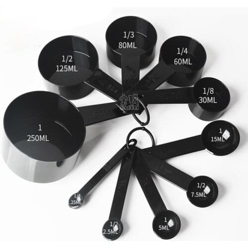 5/10pcs Kitchen Measuring Spoons Teaspoon Coffee Sugar Scoop Cake Baking Flour Measuring Cups Kitchen Cooking Tools ZXH