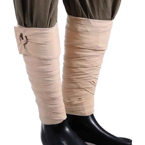 Medieval Cosplay Accessories Leg Belt Vintage Mens LARP Viking Pirate Costumes