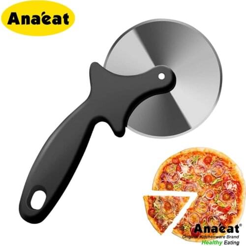 ANAEAT 1pc Stainless steel pizza cutter modern simple and convenient cake household kitchen tool