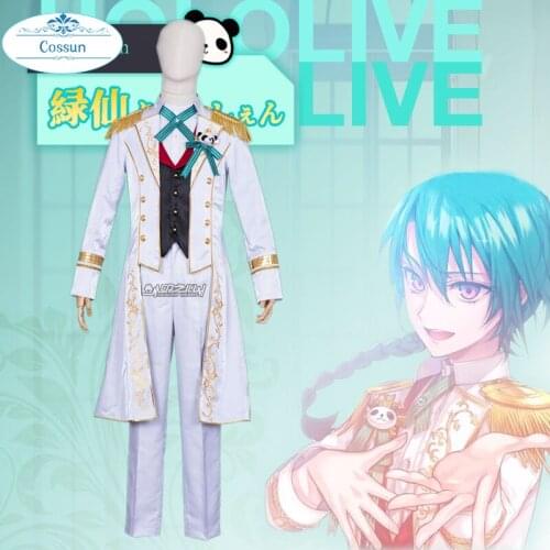 Anime! Vtuber Hololive Ryushen Ange Katrina Elegant Uniform Cosplay Costume Halloween Carnival Party Outfit For Women 2021 NEW