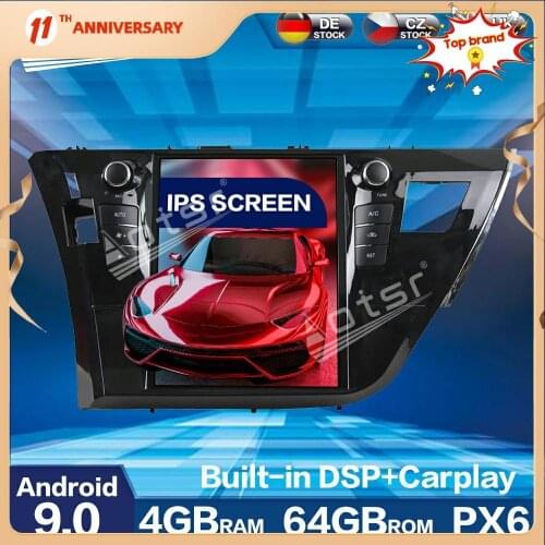 Android Car Multimedia Player for TOYOTA Corolla 2016 + Car Radio Auto GPS Navigation New 4G+64GB DSP carplay WIFI BT Head Unit