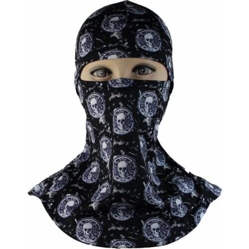 Balaclava Hat Motorcycle Face Mask Men Outdoor Sports Windproof Dustproof Breathable Motorcycle Mask Scarf