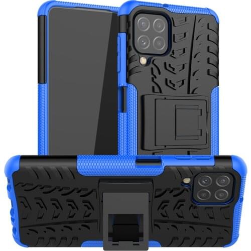 Cover For Samsung Galaxy A22 Case Rubber Bumper Dual Layer Armor PC Back Cover For Samsung A22 4G Case For Samsung A22 Case 6.4"